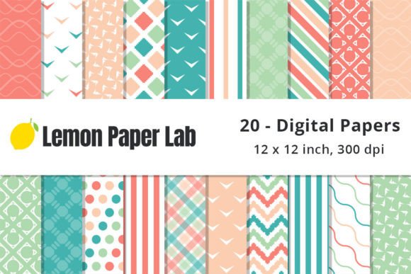 Download Coral and Teal Background Patterns - Teal Collection