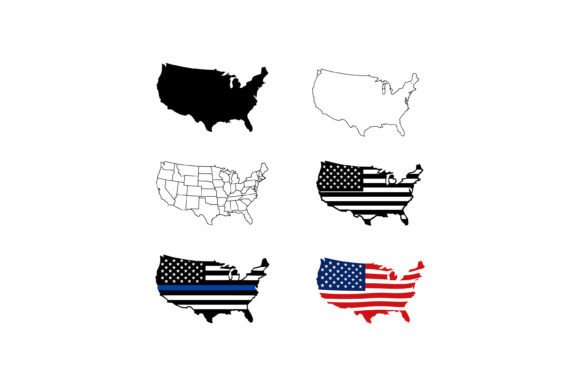 Download United States Map Icon Set - States Collection