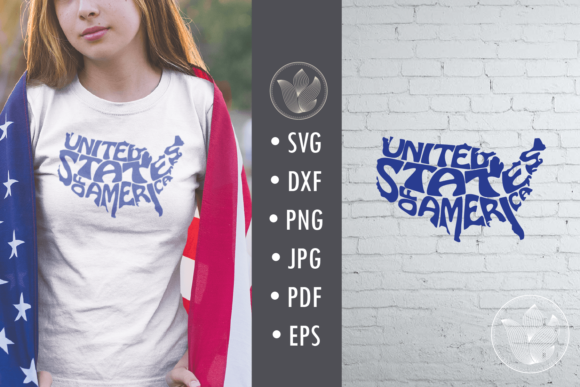 Download United States of America Svg Cut File - States Collection