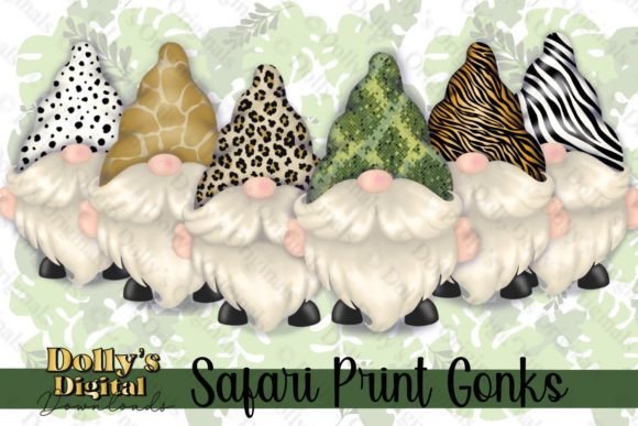 Download Safari Animal Print Gonks Gnomes PNG - Animal Collection