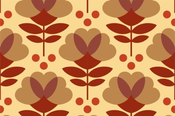 Download Seamless Flower Damask Surface Pattern - Flower Collection