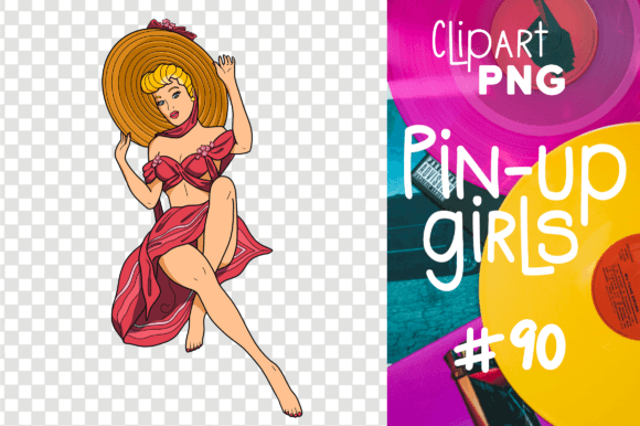 Download Pin-up Girl Sexy Woman Retro Clipart Png - Sexy woman Collection