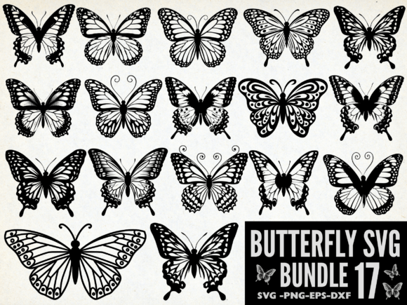 Download Butterfly SVG Bundle, Butterfly Cut File - Butterfly Collection