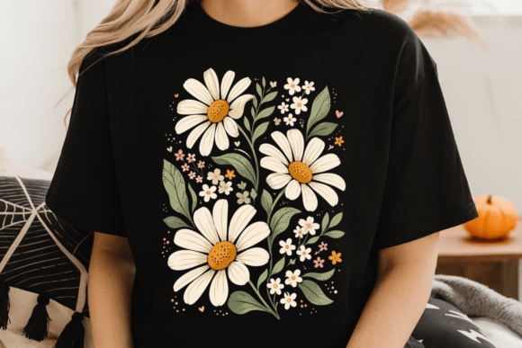 Download Vintage Daisy Flower Botanical PNG - Flower Collection