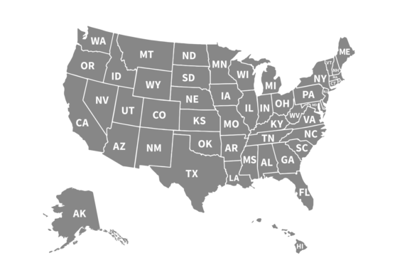Download Usa Map. Infographic Us Map with States - States Collection