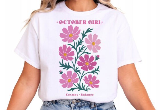 Download Birth Flower October Cosmos SVG - Flower Collection