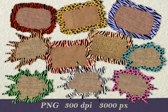 Download Torn Backgrounds with Animal Prints - Animal Collection
