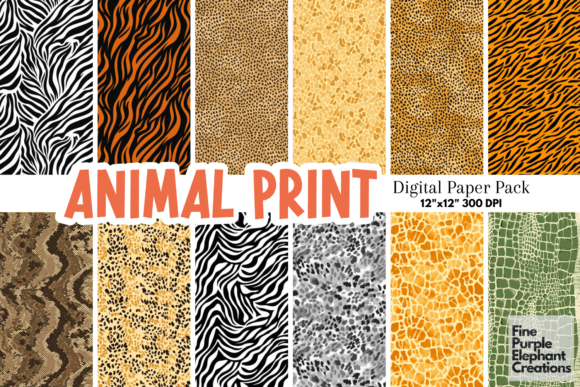 Download African Wildlife Safari Animal Print - Animal Collection