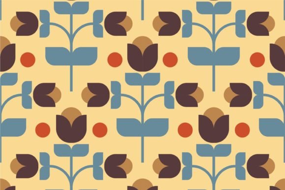 Download Seamless Flower Damask Surface Pattern - Flower Collection